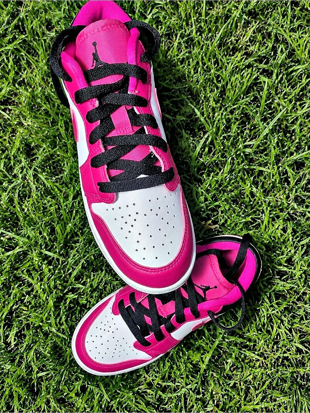 Jordan Air Jordan 1 Low Pink & White Baby 7C Like New